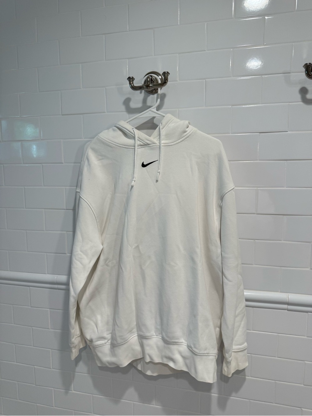 Nike Hoodie with Black Swoosh - Men's Pullover